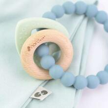 Nordbaby Silicone Teether Art.265766 Blue Kožamā rotaļlieta