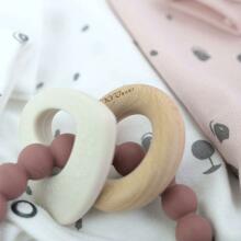 Nordbaby Silicone Teether Art.265765 Pink Teether Hambad