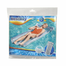 Ikonka Art.KX4999 BESTWAY 44013 Inflatable swimming mattress grey