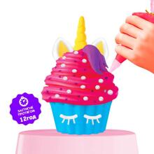 EcoToys City Creative set Decorative Clay set Unicorn Cupcake 