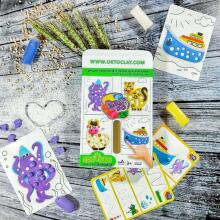 EcoToys City Radošais komplekts Modelēšanas masas  Play Dough Edu kids - Pirkstu spēle_1 