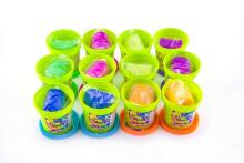 EcoToys City Radošais komplekts Modelēšanas masas  Play Dough -  Neon 1 gab.