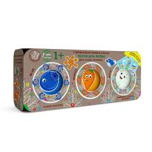 EcoToys City Radošais komplekts Modelēšanas mīkla Play Dough - EKO Serija 3 gab.  
