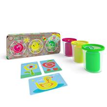 EcoToys City Radošais komplekts Modelēšanas mīkla Play Dough - EKO Serija Klasika 3 gab.  