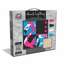 EcoToys City Loova mänguasi Voolimismass  -  maalimine  Flamingo (300 * 300mm) 