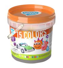 EcoToys City Radošais komplekts Modelēšanas mīkla (lēkājošais plastilīns) komplekts - Monsters 