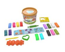 EcoToys City Radošais komplekts Modelēšanas mīkla (lēkājošais plastilīns) komplekts - Monsters 