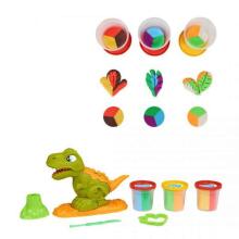 EcoToys City Radošais komplekts Modelēšanas mīkla Play Dough Dino Max 
