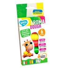 EcoToys City Набор для креатива Тесто для лепки Play Dough - Aroma Ассорти New 6 цветов 
