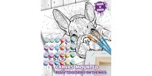 Splat Planet Paints Number Art.SP45539 Набор для творчества-Рисуем по цифрам