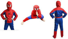 Ikonka Art.KX9209_3 Spiderman costume size L 120-130cm
