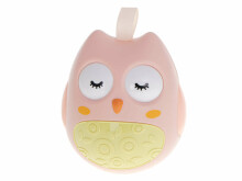Ikonka Art.KX5985_1 Bubbled owl sensory swaying pink