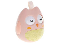 Ikonka Art.KX5985_1 Bubbled owl sensory swaying pink