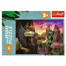 TREFL Mini Maxi puzzle Dinosaurs 20 pcs