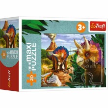 TREFL Mini Maxi puzzle Dinosaurs 20 pcs