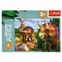TREFL Mini Maxi pusle Dinosaurused 20 osa