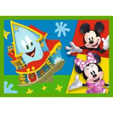 TREFL MICKEY MOUSE Puzzle 4 in 1 set 12 15 20 24 pcs