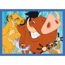 TREFL DISNEY Puzzle 4 in 1 set Disney 100, 35 48 54 70 pcs