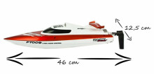 Ikonka Art.KX9029_1 RC remote control boat FT009 orange