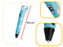 Ikonka Art.KX5380 3D printer pen set + 90m cartridges