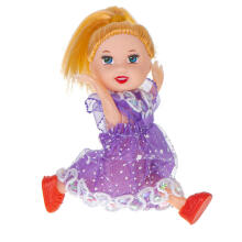 Ikonka Art.KX5122 Dolls dolls for dolls' house set of 3pcs 10cm