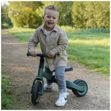 Little Dutch 4 in 1 tricycle ´KAYA´  Art.T6079.GREEN  Saliekamais bērnu trīsriteņis/skrējritenis 4 vienā