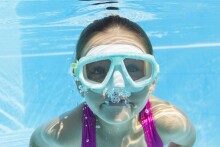 Ikonka Art.KX5010_1 BESTWAY 22011 Diving mask swimming goggles green