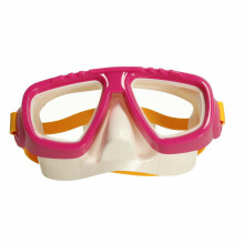 Ikonka Art.KX5010_2 BESTWAY 22011 Nardymo kaukė, plaukimo akiniai rožinės spalvos