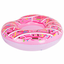 Ikonka Art.KX5003 BESTWAY 36118 Donut 107cm pink swimming wheel