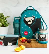 Sprouts Lunch Bag Miś Art.ILUBEA Bērnu pusdienu termosoma