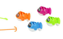 Ikonka Art.KX7582 Family game fishing 45 fish + 4 fishing rods
