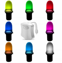 LED lampa tualetei ar kustības sensoru