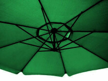 Liels dārza lietussargs, zaļš