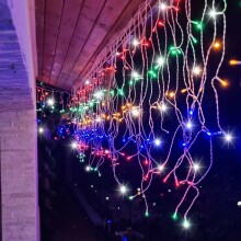 Christmas light garland 500 LED icicles CL0519