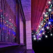 Christmas light garland 500 LED icicles CL0519