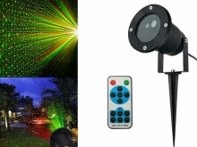Outdoor Christmas laser projector with remote control