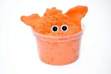 ZEPHYR Art.812774 75 g - kinētiskais zefīra plastilīns (oranžs)