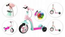 Qkids Elios Scooter Art.ROBI00030 Pink Skrejritenis 2 in1
