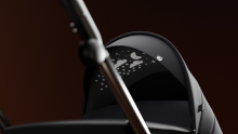 Tutis Mio 3 Plus Black Edition  Art.060 Obsidian Universālie kulbu ratiņi divi vienā