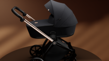 Tutis Mio 3 Plus Black Edition  Art.292 Rose Gold Universālie kulbu ratiņi divi vienā