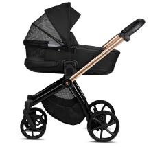 Tutis Mio 3 Plus Black Edition  Art.292 Rose Gold Universālie kulbu ratiņi divi vienā