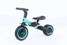 Moovkee Mooly 4 in 1 Art.150111 Ocean Blue Bērnu trīsriteņis/līdzsvara velosipēds 4 vienā