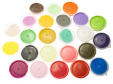 Ikonka Art.KX7570 Magic marshmallow 24x15g colours + accessories box