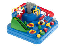 Ikonka Art.KX6011 Obstacle course interactive car park racing ambulance police car XL