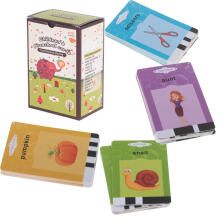 Ikonka Art.KX4960_1 English vocabulary card reader 112 cards