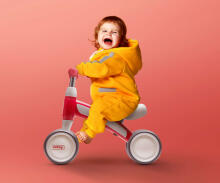 Qplay Balance Bike Cutey  Art.21730 Pink   Детский велосипед/бегунок с металлической рамой
