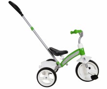 Qplay Elite Plus Art.24490 Green  Детский трехколесный велосипед с ручкой