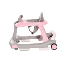 Lorelli Baby Walker RIDER 2in1 Art.10120390002 PINK&WHITE Ходунки для первых шагов