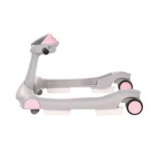 Lorelli Baby Walker RIDER 2in1 Art.10120390002 PINK&WHITE Ходунки для первых шагов