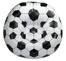 Ikonka Art.KX7628 Inflatable football chair 90x90cm